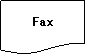 Flowchart: Document: Fax
